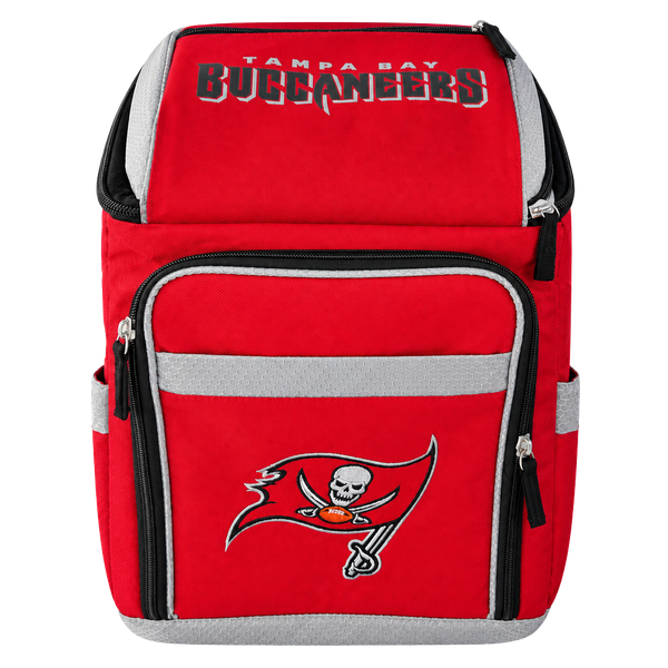 NFL Tampa Bay Buccaneers 32 Can Backpack Cooler Red