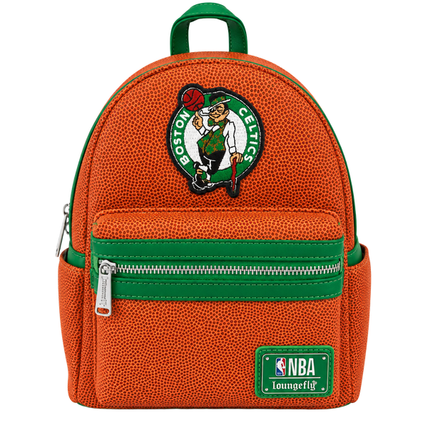 Loungefly NBA Boston Celtics Basketball Mini Backpack