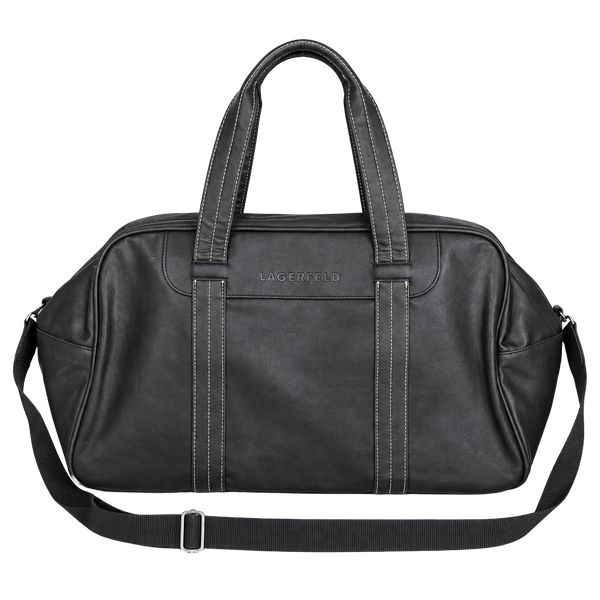 Lagerfeld Brown Duffle Travel Bag Weekender