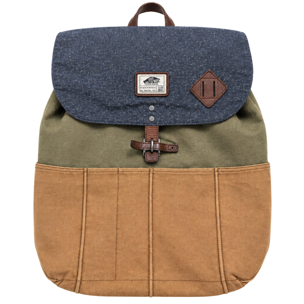 VTGVans Canvas Rucksack Backpack Multi Color