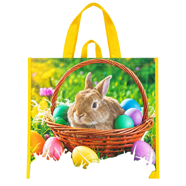 Kohl's Easter Bunny Basket Large Reusable Tote Bag