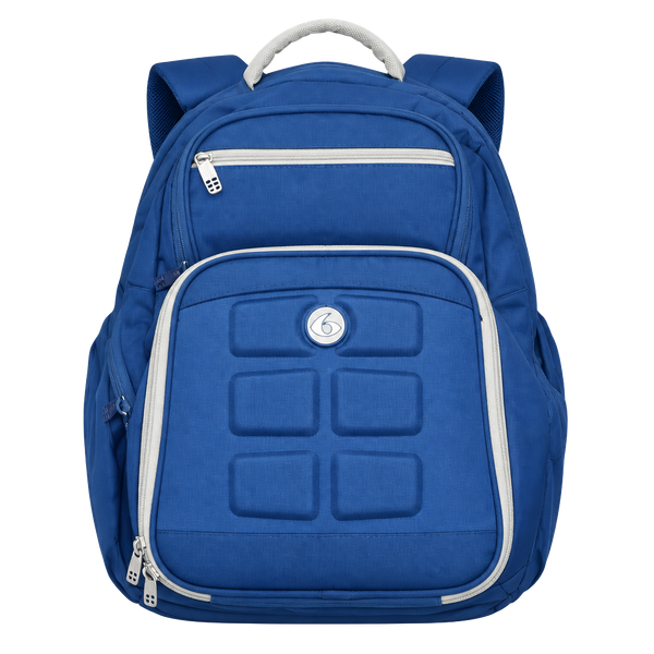 6 Pack Fitness Travel Fit Expedition Meal Management Backpack Blue 
