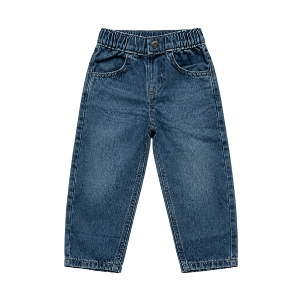 Cat & Jack Elastic Waist Blue Denim Pants Size 2T