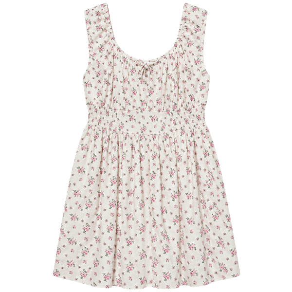 The Children's Place Floral Dress White Pink