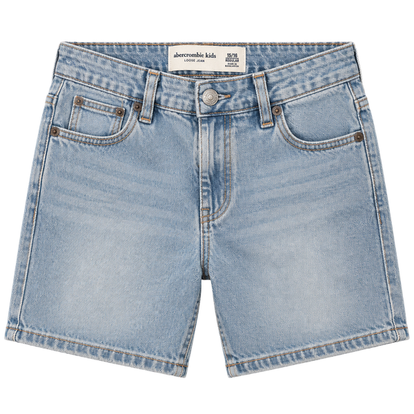 abercrombie kids Loose Jean Size 15/16 Regular Light Wash Denim