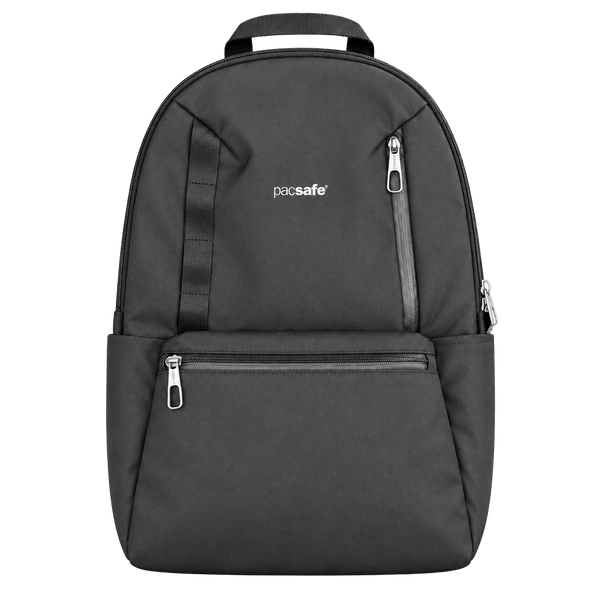 Pacsafe Anti-Theft Laptop Backpack Black Travel Work Bag