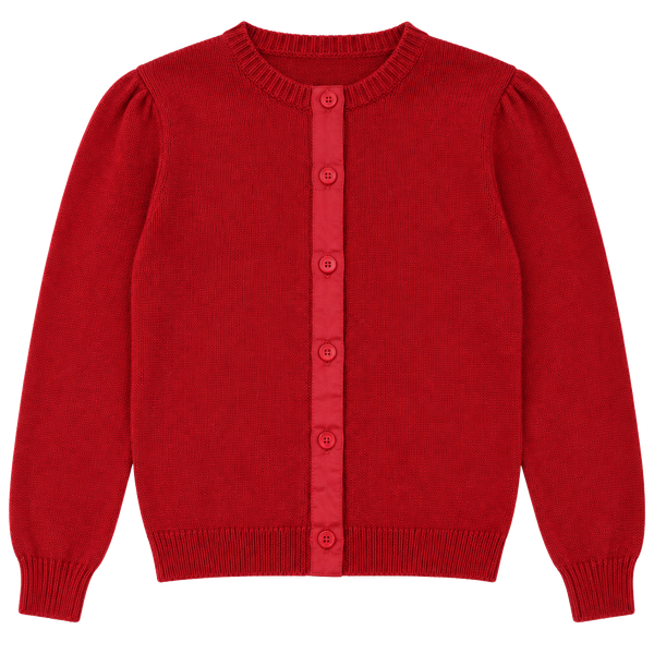 Vintage The Scotch House Kids Pure New Wool Sweater Red Sz10 M Made in Scotland 