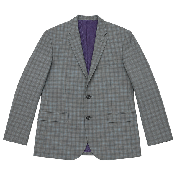 Ted Baker London Endurance Men's Gray Plaid Sport Coat Suit Jacket 42R