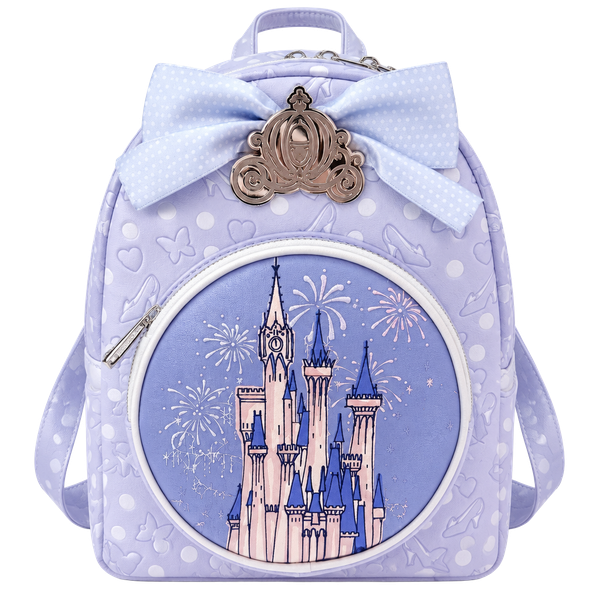 Disney Loungefly Cinderella Castle Mini Backpack New with Tags
