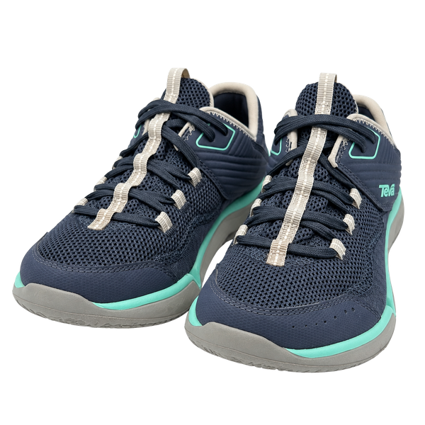 Teva Evo Water Shoes Women’s 7 Blue Teal Mesh Hiking Kayak Sneakers