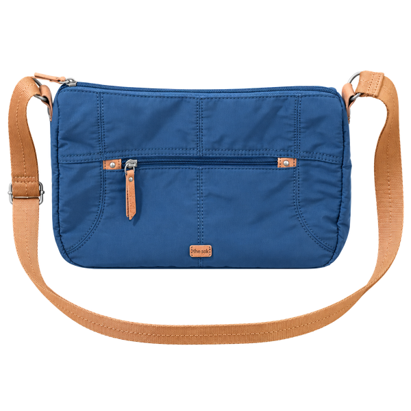 The Sak Esperato Nylon Hobo Blue Crossbody Bag