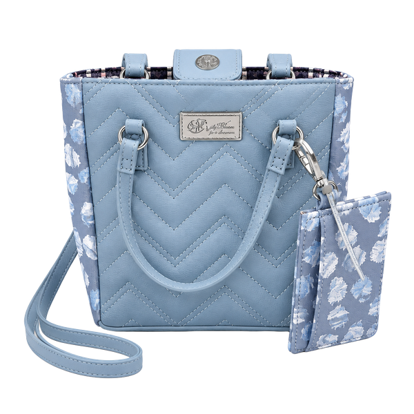 Luv Betsey by Betsey Johnson Blue Quilted Crossbody Bag