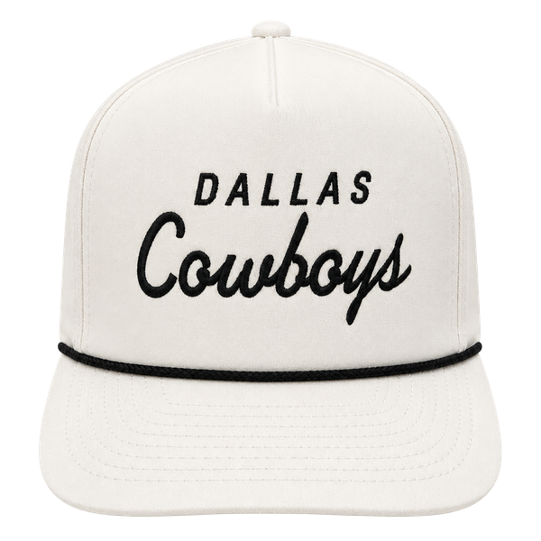 Dallas Cowboys '47 Hitch Rope Adjustable Hat White Script