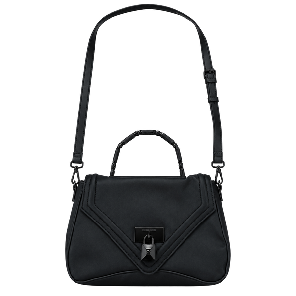 Steve Madden Black Crossbody Handbag With Chain Handle