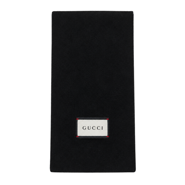 Gucci Black Microfiber Eyeglass Sunglasses Pouch Case