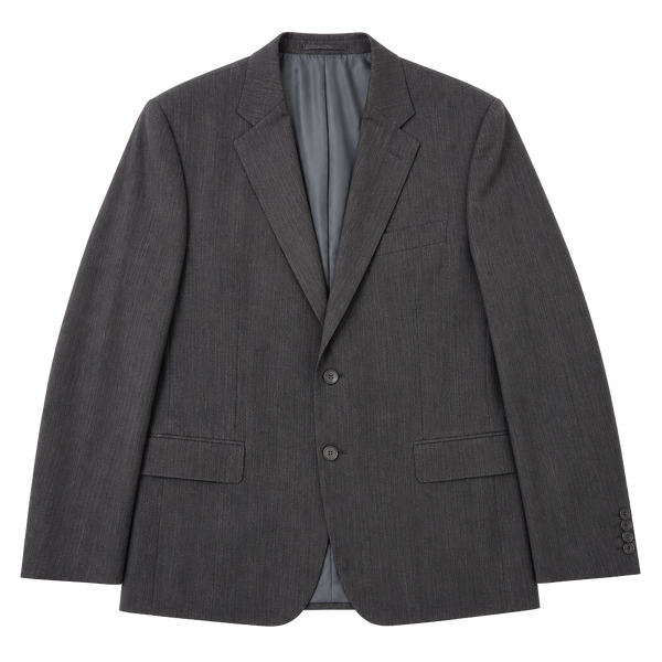 Bert Pulitzer Blazer Mens 44L Black Pinstripe Suit Jacket NWT Classic 2 Button