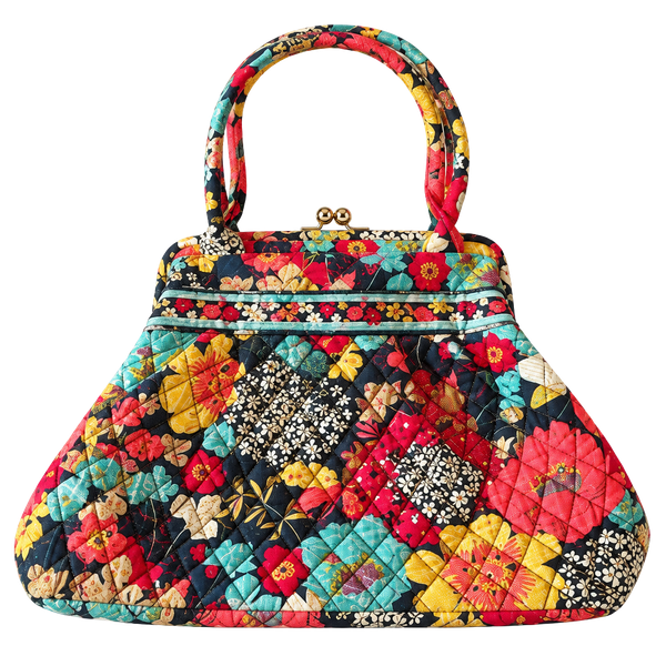 Vera Bradley NWT Flowered Bag 13” By 12”