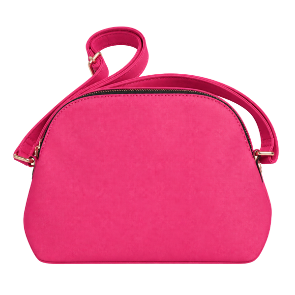 E Handbags Pink Crossbody Purse Dome Handbag
