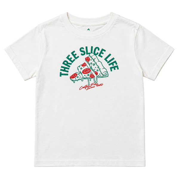 Big kids boys girls medium 10-12 Adidas pizza tee tshirt three slice life nwt
