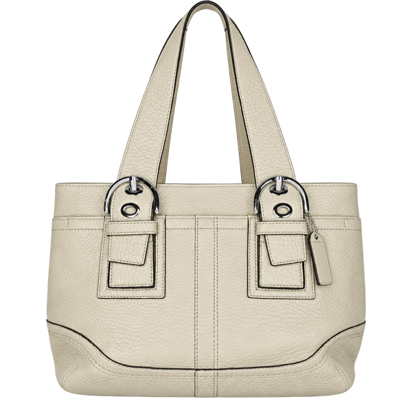 Coach Soft Pebble Hampton SoHo Leather Tote F10911