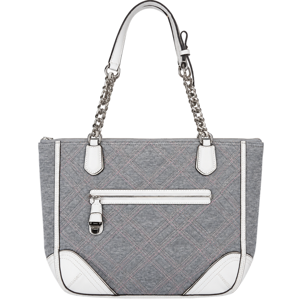 Coach Poppy Quilted Jersey Small Chain Tote Shoulder Bag