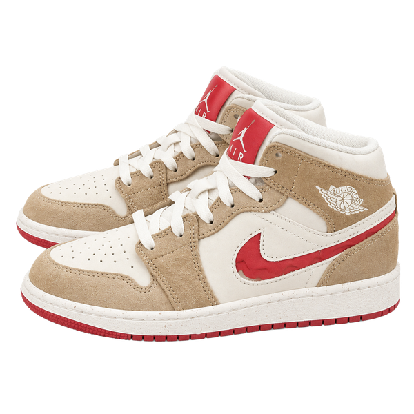 Air Jordan 1 Mid SE GS Peanut Butter Jelly