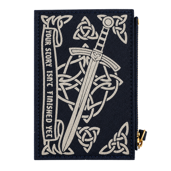 Owlcrate Silver In The Bone Card Holder