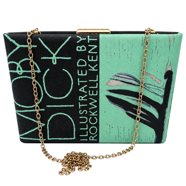 3 AM Forever Moby Dick Book Clutch Crossbody Bag NWT