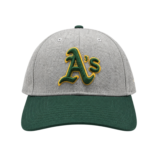 New Era Oakland Athletics 9FORTY Adjustable Hat Grey Green