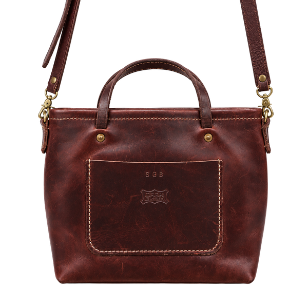 Orox Leather Co. Merces Cross Handbag Brown Leather