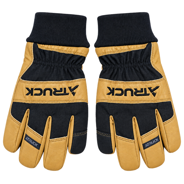 Truck M1 Glove Size 7 Brown Leather Ski Gloves