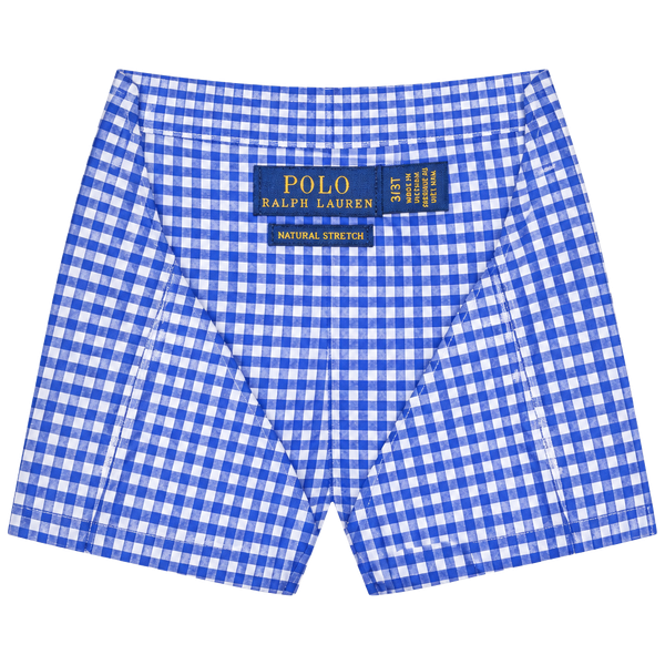 Kids-Polo Ralph Lauren Gingham Button Down Shirt Size 3/3T Blue White