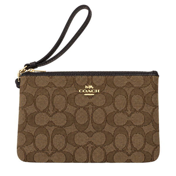 Coach Monogram Wristlet with Certificate of Authenticity