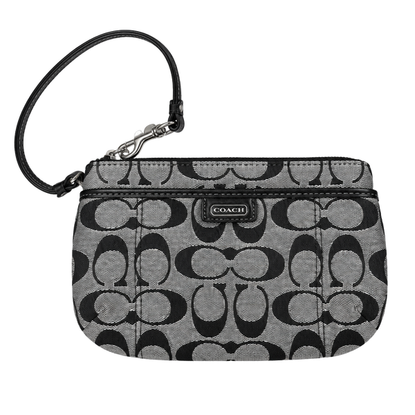 Coach Monogram Wristlet with Certificate of Authenticity