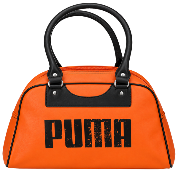 Puma Archive Grip Handbag Orange Black Vintage Sportlifestyle
