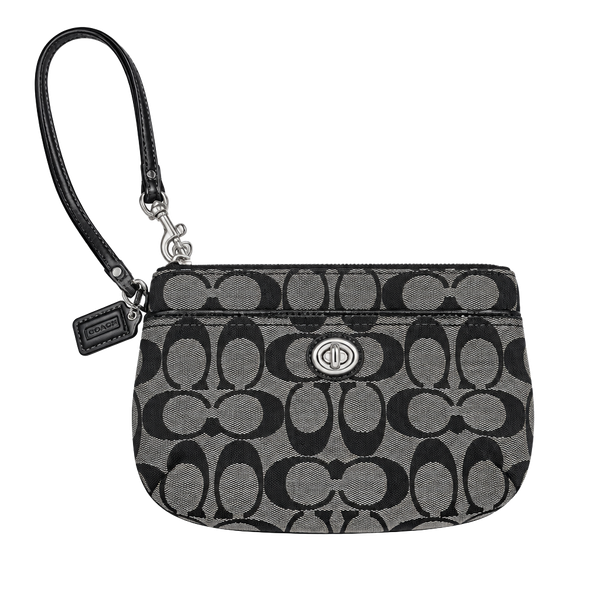 Coach Monogram Wristlet with Certificate of Authenticity