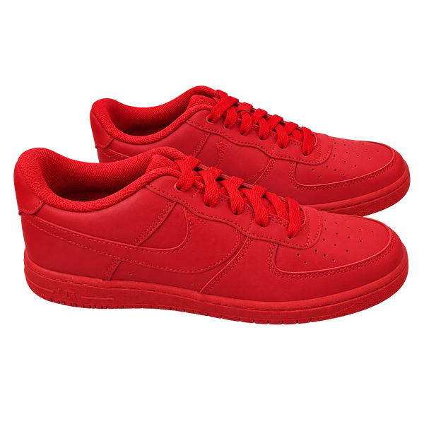 Nike Air Force 1 Low Boys Size 6Y Red Triple Red Sneakers