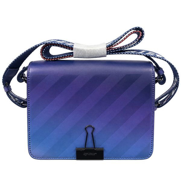 Off-White Binder Clip Flap Bag