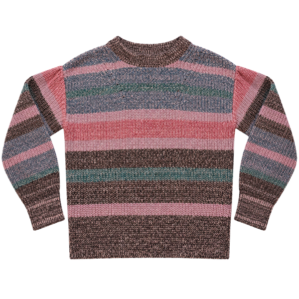Gap Kids Sweater Size S Multicolor Striped Shaker Knit Pullover