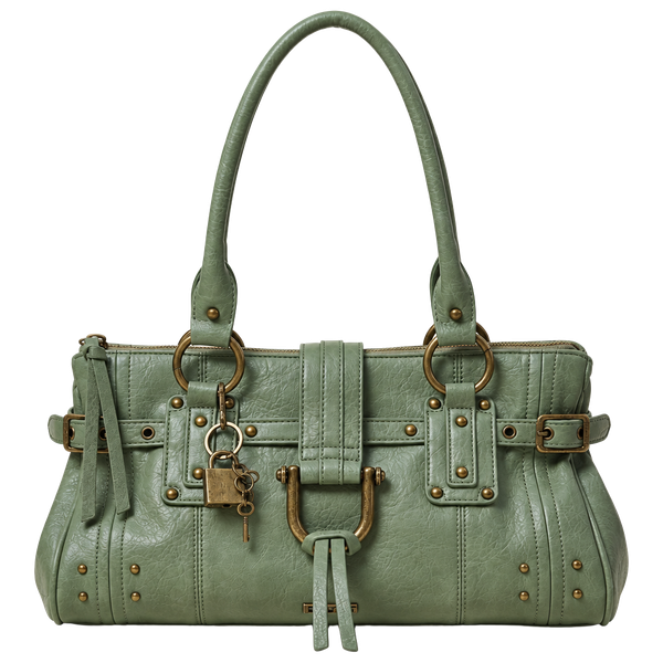 BDG Karlie Lock Shoulder Bag “eucalyptus”
