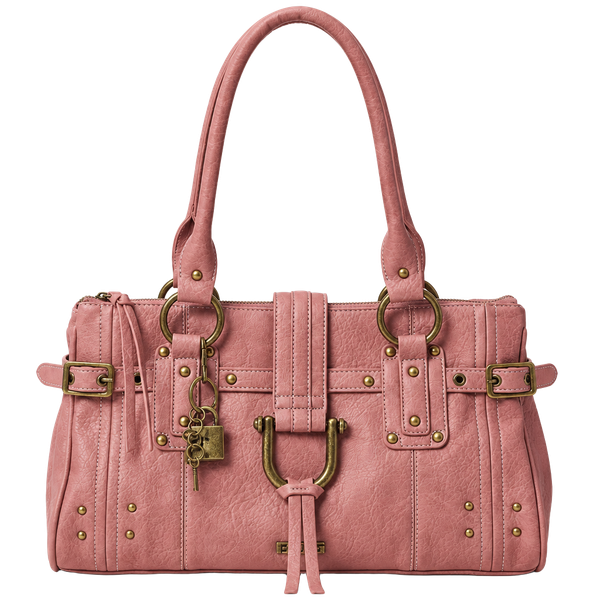 BDG Karlie Lock Shoulder Bag Rose