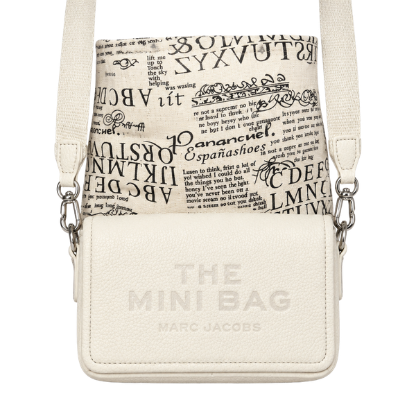 Marc Jacobs The Leather Mini Bag Cotton White