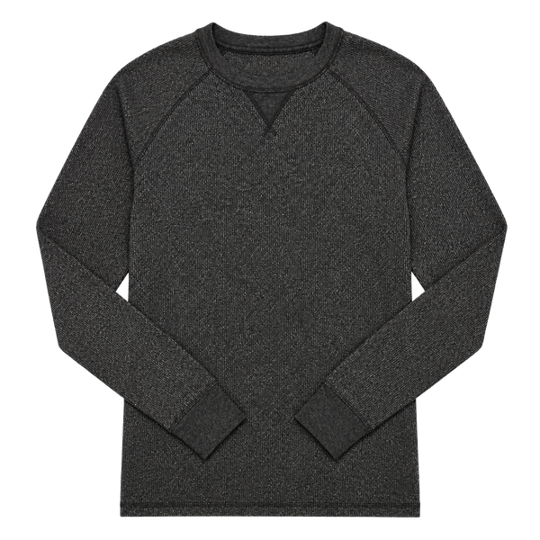 Wonder Nation Youth Long Sleeve Thermal Black Size L (10-12)
