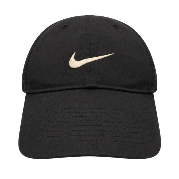 Nike Swoosh Black Baseball Hat Cap