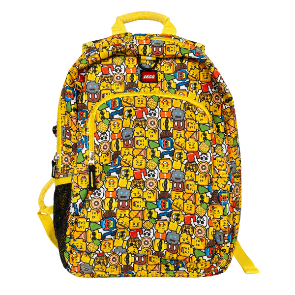 LEGO Minifigure Pattern School Bookbag Multicolor Backpack