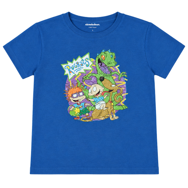 Nickelodeon Rugrats Size 16 Blue Graphic T-Shirt