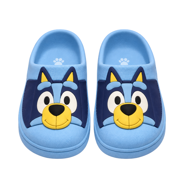 Ground Up Bluey Clog Sandals Blue EVA Slip-On Toddler Shoes
