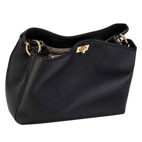 Vanessa Williams Black Hobo Handbag New with Tags
