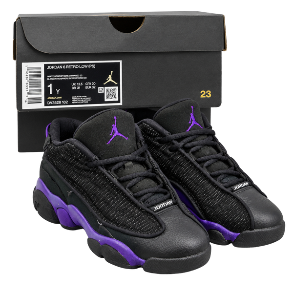 Jordan Air Jordan 13 Retro Size 1Y Court Purple Black
