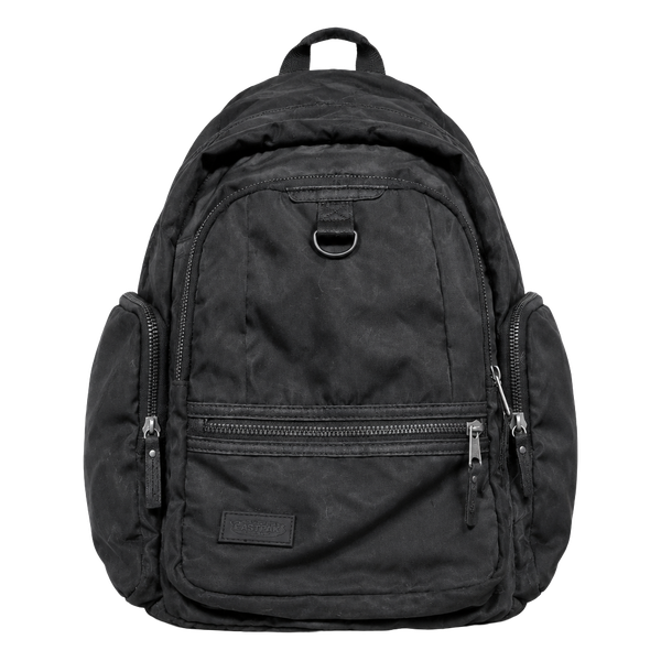 Eastsport Limited Black Nylon Backpack with Leather Accents